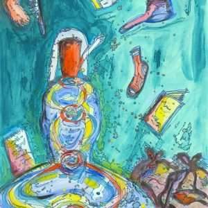 Clearing The Chakras Painting