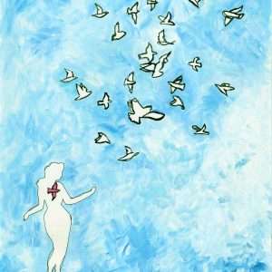 Freedom Acrylic Painting